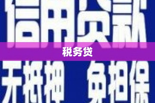 绿岛税务贷