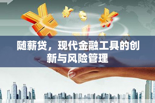 绿岛随薪贷，现代金融工具的创新与风险管理