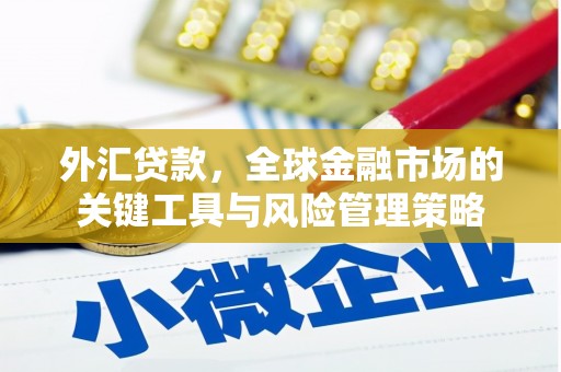 绿岛外汇贷款，全球金融市场的关键工具与风险管理策略