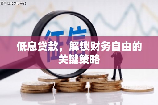 绿岛低息贷款，解锁财务自由的关键策略