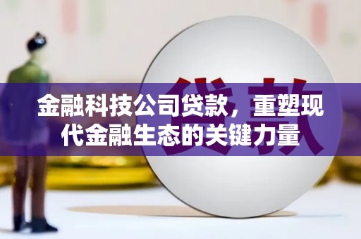 绿岛金融科技公司贷款，重塑现代金融生态的关键力量
