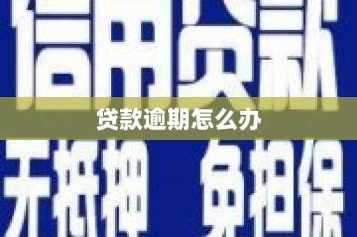 绿岛贷款逾期怎么办