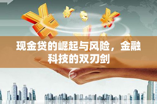 绿岛现金贷的崛起与风险，金融科技的双刃剑