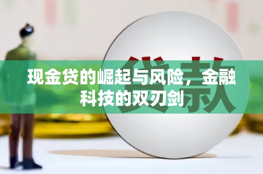 绿岛现金贷的崛起与风险，金融科技的双刃剑
