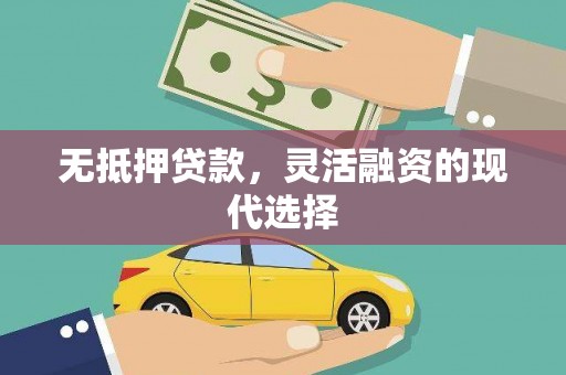 绿岛无抵押贷款，灵活融资的现代选择