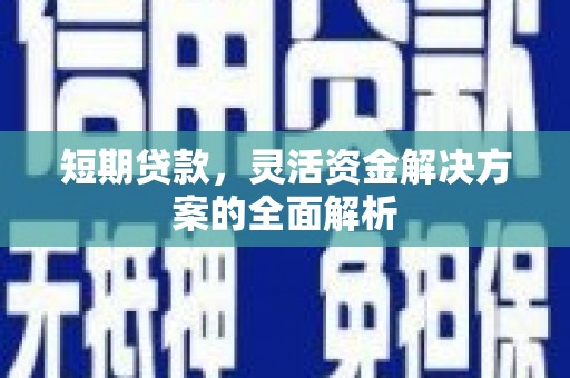 绿岛短期贷款，灵活资金解决方案的全面解析