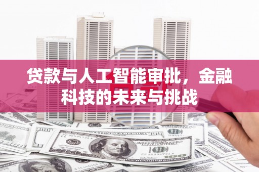 绿岛贷款与人工智能审批，金融科技的未来与挑战