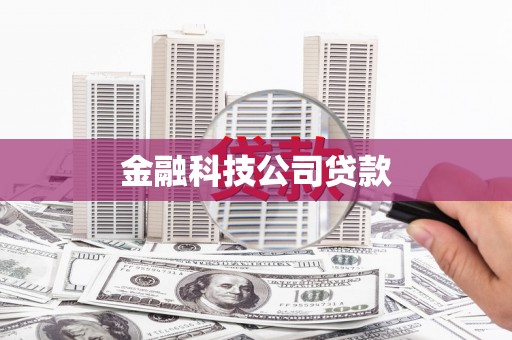 绿岛金融科技公司贷款