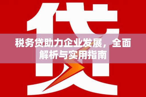 绿岛税务贷助力企业发展，全面解析与实用指南