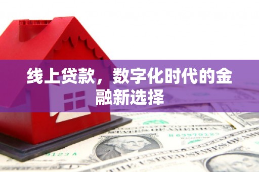 绿岛线上贷款，数字化时代的金融新选择