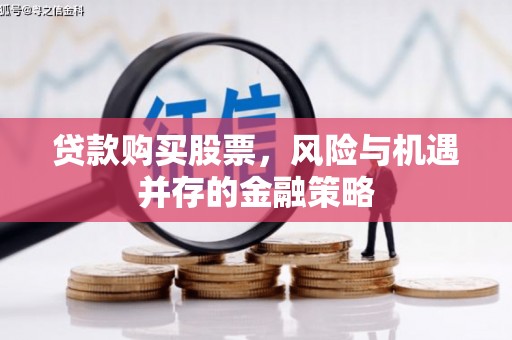 绿岛贷款购买股票，风险与机遇并存的金融策略