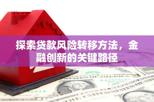 绿岛探索贷款风险转移方法，金融创新的关键路径