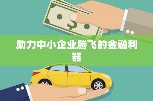 绿岛助力中小企业腾飞的金融利器